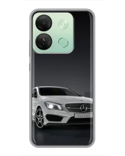 Чехол для Infinix Smart 7 HD с картинкой «Mercedes AMG GT Silver» Чехол для Infinix Smart 7 HD с картинкой «Mercedes AMG GT Silver»