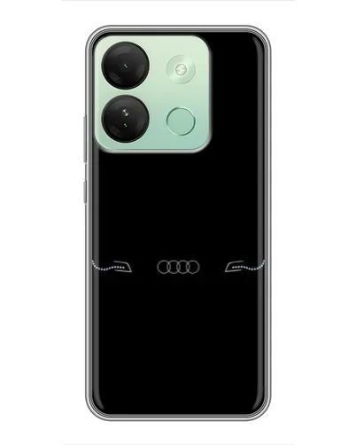 Чехол для Infinix Smart 7 HD с картинкой «Audi — световой подпись» Чехол для Infinix Smart 7 HD с картинкой «Audi — световой подпись»