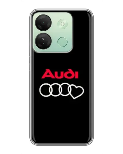 Чехол для Infinix Smart 7 HD с картинкой «Логотип Audi Heart» Чехол для Infinix Smart 7 HD с картинкой «Логотип Audi Heart»