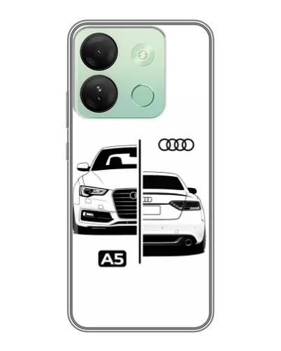 Чехол для Infinix Smart 7 HD с картинкой «Audi — контрастный дизайн» Чехол для Infinix Smart 7 HD с картинкой «Audi — контрастный дизайн»