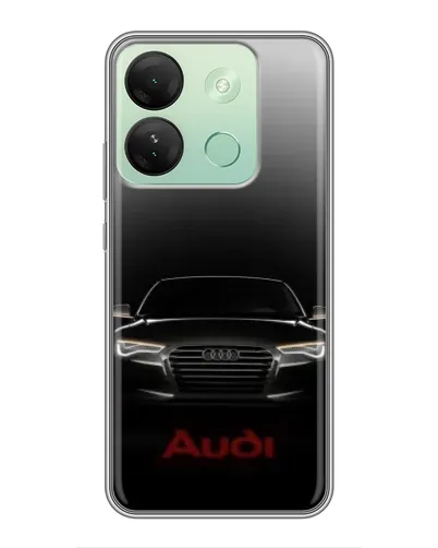 Чехол для Infinix Smart 7 HD с картинкой «Audi — градиентный контур» Чехол для Infinix Smart 7 HD с картинкой «Audi — градиентный контур»