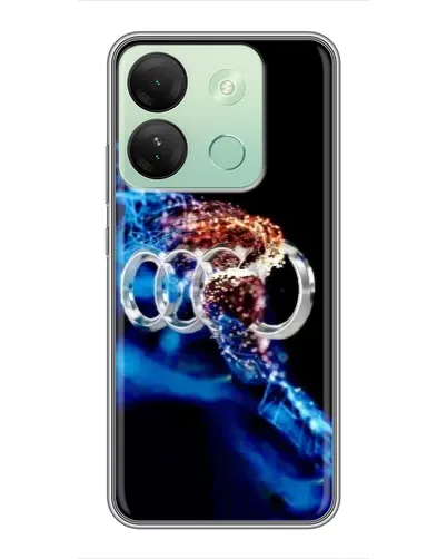 Чехол для Infinix Smart 7 HD с картинкой «Энергия лого Audi» Чехол для Infinix Smart 7 HD с картинкой «Энергия лого Audi»