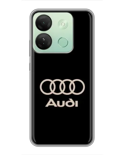 Чехол для Infinix Smart 7 HD с картинкой «Audi — золотой логотип» Чехол для Infinix Smart 7 HD с картинкой «Audi — золотой логотип»