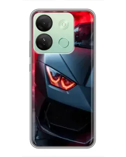 Чехол для Infinix Smart 7 HD с картинкой «Lamborghini красное сияние» Чехол для Infinix Smart 7 HD с картинкой «Lamborghini красное сияние»