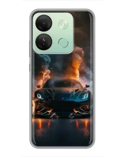 Чехол для Infinix Smart 7 HD с картинкой «Lamborghini дымная эстетика» Чехол для Infinix Smart 7 HD с картинкой «Lamborghini дымная эстетика»