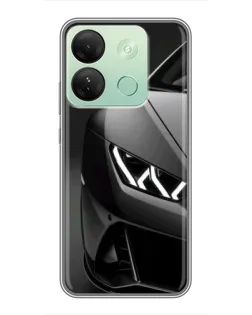 Чехол для Infinix Smart 7 HD с картинкой «Lamborghini фары детализация» Чехол для Infinix Smart 7 HD с картинкой «Lamborghini фары детализация»