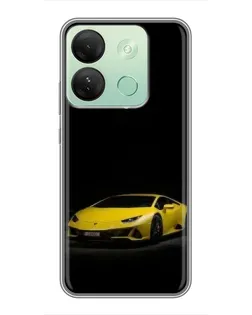 Чехол для Infinix Smart 7 HD с картинкой «Lamborghini желтый акцент» Чехол для Infinix Smart 7 HD с картинкой «Lamborghini желтый акцент»