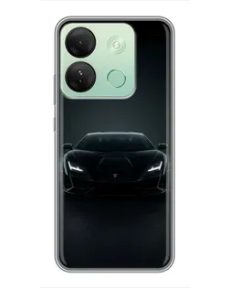 Чехол для Infinix Smart 7 HD с картинкой «Черный Lamborghini Aventador» Чехол для Infinix Smart 7 HD с картинкой «Черный Lamborghini Aventador»