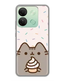 Чохол для Infinix Smart 7 HD з картинкою «Пушин з кексом» Чохол для Infinix Smart 7 HD з картинкою «Пушин з кексом»