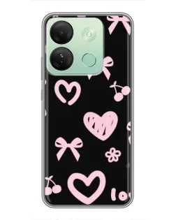 Чехол для Infinix Smart 7 HD с картинкой «Сатиновый бант» Чехол для Infinix Smart 7 HD с картинкой «Сатиновый бант»