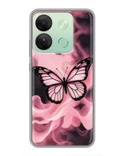 Чехол для Infinix Smart 7 HD с картинкой «Бабочка в дыму» Чехол для Infinix Smart 7 HD с картинкой «Бабочка в дыму»