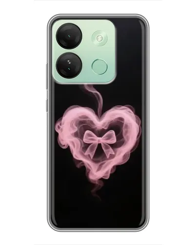 Чехол для Infinix Smart 7 HD с картинкой «Дымчатое сердце» Чехол для Infinix Smart 7 HD с картинкой «Дымчатое сердце»