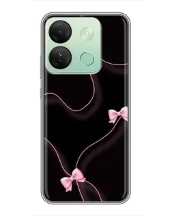 Чехол для Infinix Smart 7 HD с картинкой «Розовые ленты» Чехол для Infinix Smart 7 HD с картинкой «Розовые ленты»