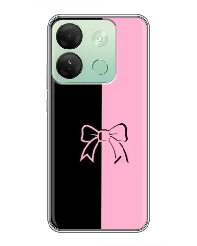 Чехол для Infinix Smart 7 HD с картинкой «Половинки банта» Чехол для Infinix Smart 7 HD с картинкой «Половинки банта»