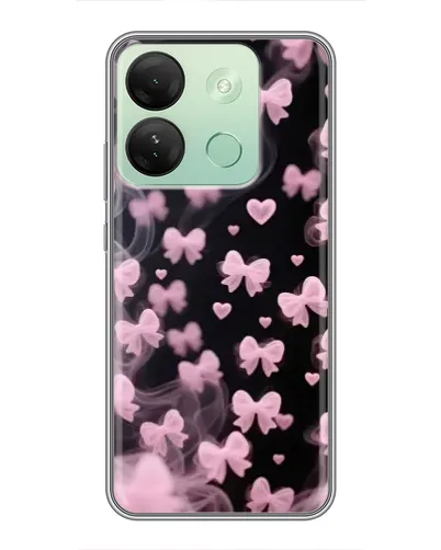 Чехол для Infinix Smart 7 HD с картинкой «Неоновое кружево» Чехол для Infinix Smart 7 HD с картинкой «Неоновое кружево»
