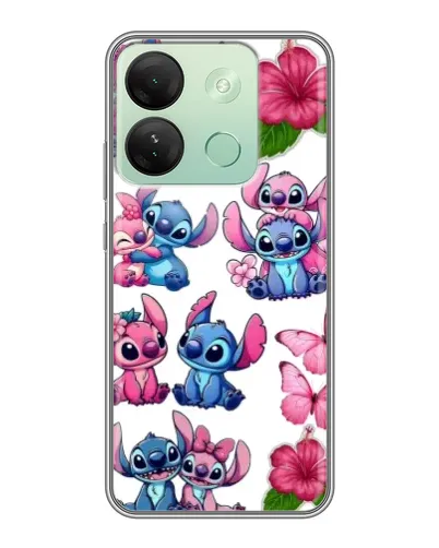 Чехол для Infinix Smart 7 HD с картинкой «Стикеры Stitch и Angel» Чехол для Infinix Smart 7 HD с картинкой «Стикеры Stitch и Angel»