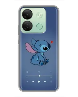 Чехол для Infinix Smart 7 HD с картинкой «Музыкальный Stitch»