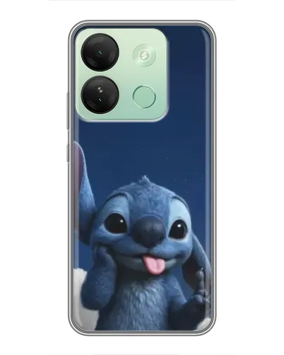 Чехол для Infinix Smart 7 HD с картинкой «Стич в облаках» Чехол для Infinix Smart 7 HD с картинкой «Стич в облаках»