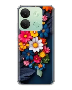Чохол для Infinix Smart 7 HD з картинкою «Квіткова феєрія» Чохол для Infinix Smart 7 HD з картинкою «Квіткова феєрія»