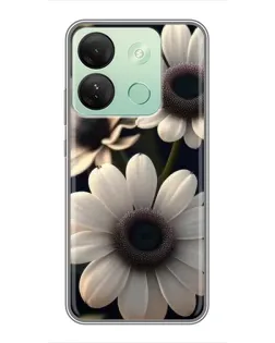 Чохол для Infinix Smart 7 HD з картинкою «Білі маргаритки макро» Чохол для Infinix Smart 7 HD з картинкою «Білі маргаритки макро»