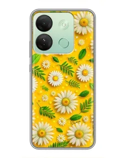 Чохол для Infinix Smart 7 HD з картинкою «Ромашкове сонце» Чохол для Infinix Smart 7 HD з картинкою «Ромашкове сонце»