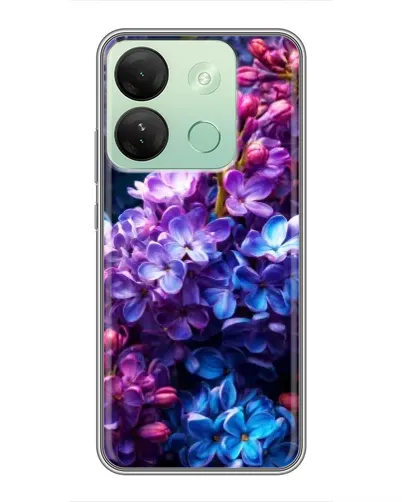 Чехол для Infinix Smart 7 HD с картинкой «Сиреневый цвет»