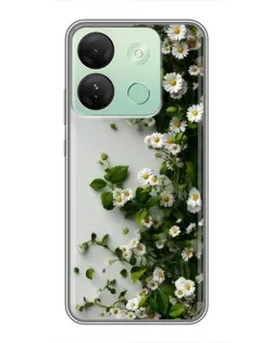 Чохол для Infinix Smart 7 HD з картинкою «Гілка дрібних білих квітів» Чохол для Infinix Smart 7 HD з картинкою «Гілка дрібних білих квітів»
