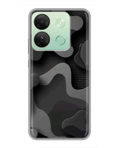 Чехол для Infinix Smart 7 HD с картинкой «Темный абстрактный камуфляж» Чехол для Infinix Smart 7 HD с картинкой «Темный абстрактный камуфляж»