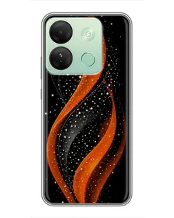Чохол для Infinix Smart 7 HD з картинкою «Вогняна зоряна хвиля» Чохол для Infinix Smart 7 HD з картинкою «Вогняна зоряна хвиля»