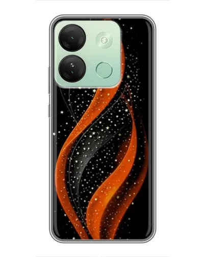 Чехол для Infinix Smart 7 HD с картинкой «Огненная звездная волна» Чехол для Infinix Smart 7 HD с картинкой «Огненная звездная волна»