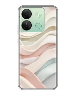 Чохол для Infinix Smart 7 HD з картинкою «Пастельні ніжні хвилі» Чохол для Infinix Smart 7 HD з картинкою «Пастельні ніжні хвилі»