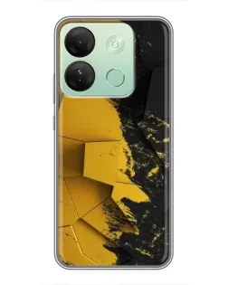 Чохол для Infinix Smart 7 HD з картинкою «Золоті уламки геометрії» Чохол для Infinix Smart 7 HD з картинкою «Золоті уламки геометрії»