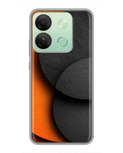 Чехол для Infinix Smart 7 HD с картинкой «Геометрия оранжевых кругов» Чехол для Infinix Smart 7 HD с картинкой «Геометрия оранжевых кругов»