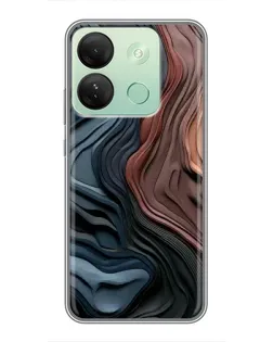 Чохол для Infinix Smart 7 HD з картинкою «Кольорові хвилі каньйону» Чохол для Infinix Smart 7 HD з картинкою «Кольорові хвилі каньйону»