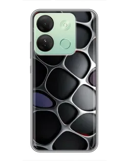 Чохол для Infinix Smart 7 HD з картинкою «Об'ємна темна решітка» Чохол для Infinix Smart 7 HD з картинкою «Об'ємна темна решітка»