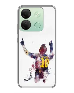Чехол для Infinix Smart 7 HD с картинкой «Акварельный Месси Барселона» Чехол для Infinix Smart 7 HD с картинкой «Акварельный Месси Барселона»