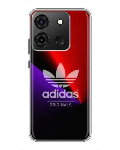 Чехол для Infinix Smart 7 с картинкой «Adidas Red Neon» Чехол для Infinix Smart 7 с картинкой «Adidas Red Neon»