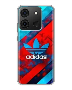 Чехол для Infinix Smart 7 с картинкой «Абстракция Adidas» Чехол для Infinix Smart 7 с картинкой «Абстракция Adidas»
