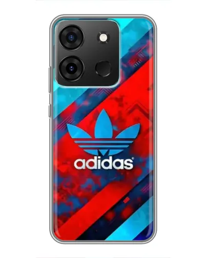 Чехол для Infinix Smart 7 с картинкой «Абстракция Adidas» Чехол для Infinix Smart 7 с картинкой «Абстракция Adidas»