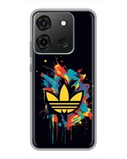 Чехол для Infinix Smart 7 с картинкой «Adidas Splash» Чехол для Infinix Smart 7 с картинкой «Adidas Splash»