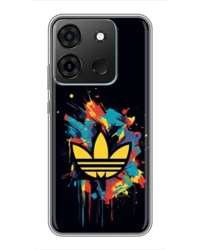 Чехол для Infinix Smart 7 с картинкой «Adidas Splash» Чехол для Infinix Smart 7 с картинкой «Adidas Splash»