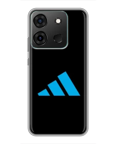 Чехол для Infinix Smart 7 с картинкой «Adidas Cyan Logo» Чехол для Infinix Smart 7 с картинкой «Adidas Cyan Logo»