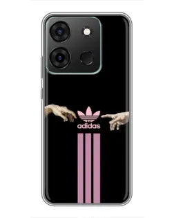 Чехол для Infinix Smart 7 с картинкой «Adidas Hands»