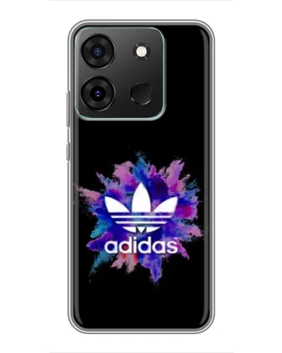 Чехол для Infinix Smart 7 с картинкой «Взрыв красок Adidas» Чехол для Infinix Smart 7 с картинкой «Взрыв красок Adidas»