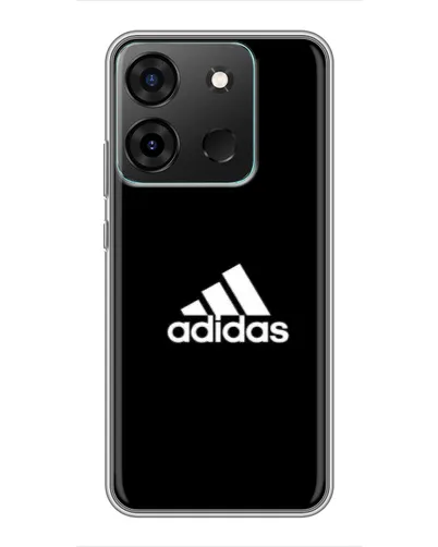 Чехол для Infinix Smart 7 с картинкой «Черная классика Adidas» Чехол для Infinix Smart 7 с картинкой «Черная классика Adidas»