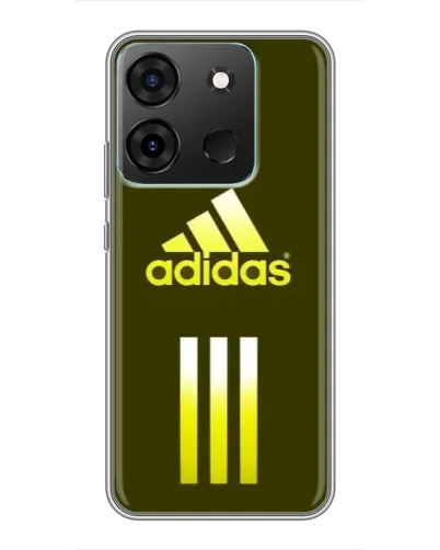 Чехол для Infinix Smart 7 с картинкой «Оливковый градиент Adidas» Чехол для Infinix Smart 7 с картинкой «Оливковый градиент Adidas»