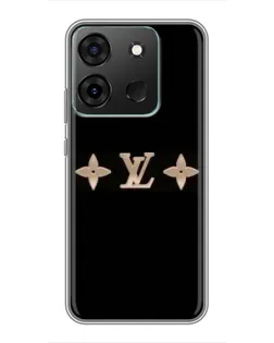 Чехол для Infinix Smart 7 с картинкой «Louis Vuitton — минимализм»