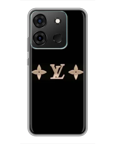 Чехол для Infinix Smart 7 с картинкой «Louis Vuitton — минимализм»