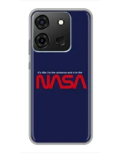 Чехол для Infinix Smart 7 с картинкой «NASA — глубокий космос» Чехол для Infinix Smart 7 с картинкой «NASA — глубокий космос»