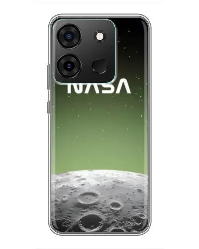 Чехол для Infinix Smart 7 с картинкой «NASA — лунный градиент» Чехол для Infinix Smart 7 с картинкой «NASA — лунный градиент»